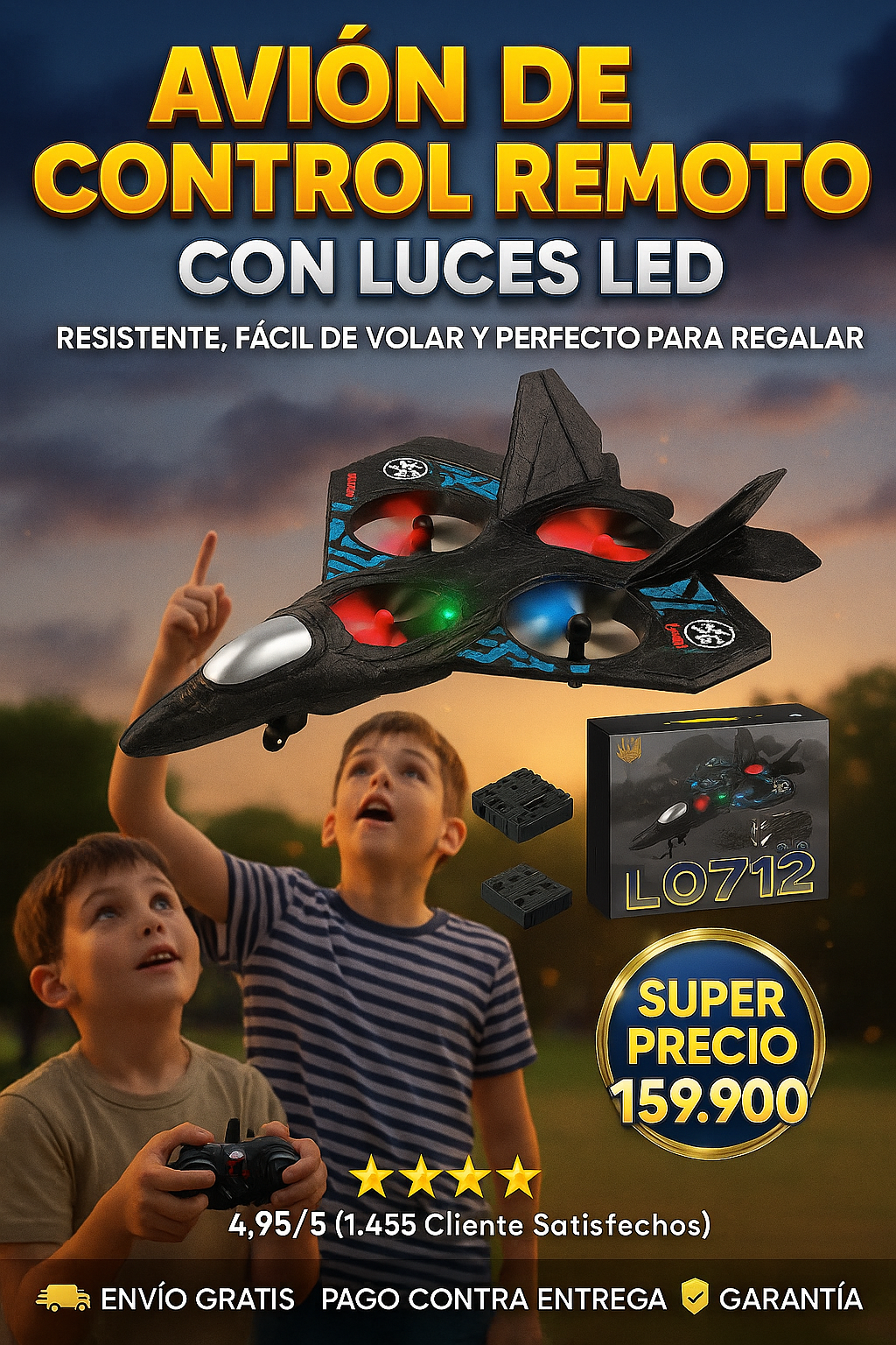 Avión Control Remoto