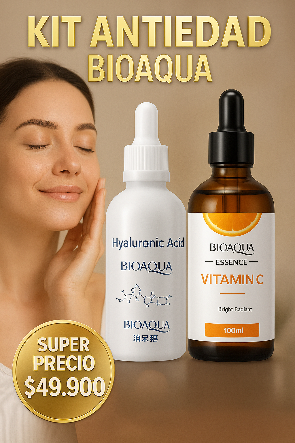 kit de acido hialuronico y vitamina c