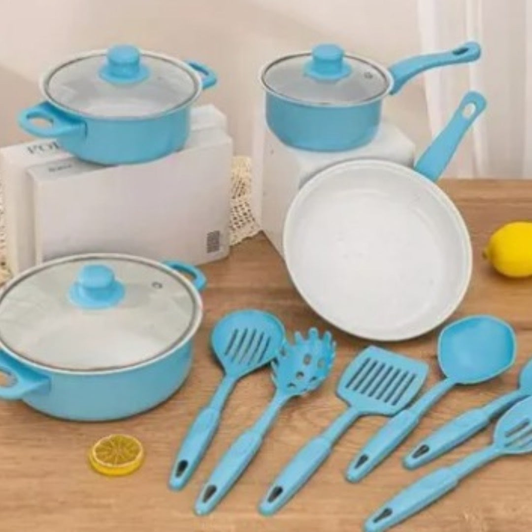 Set de ollas de  Cocinas x 13 Piezas