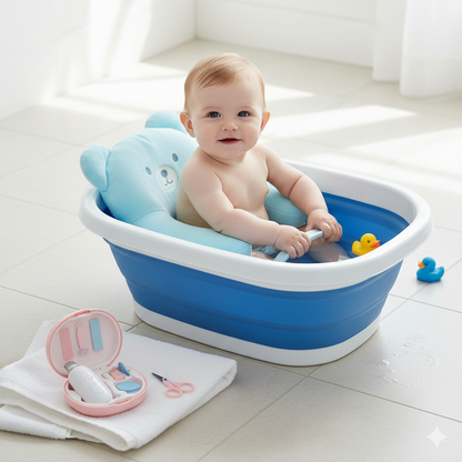 Bañera Tina Bebe + Pulidor Lima Corta Uña