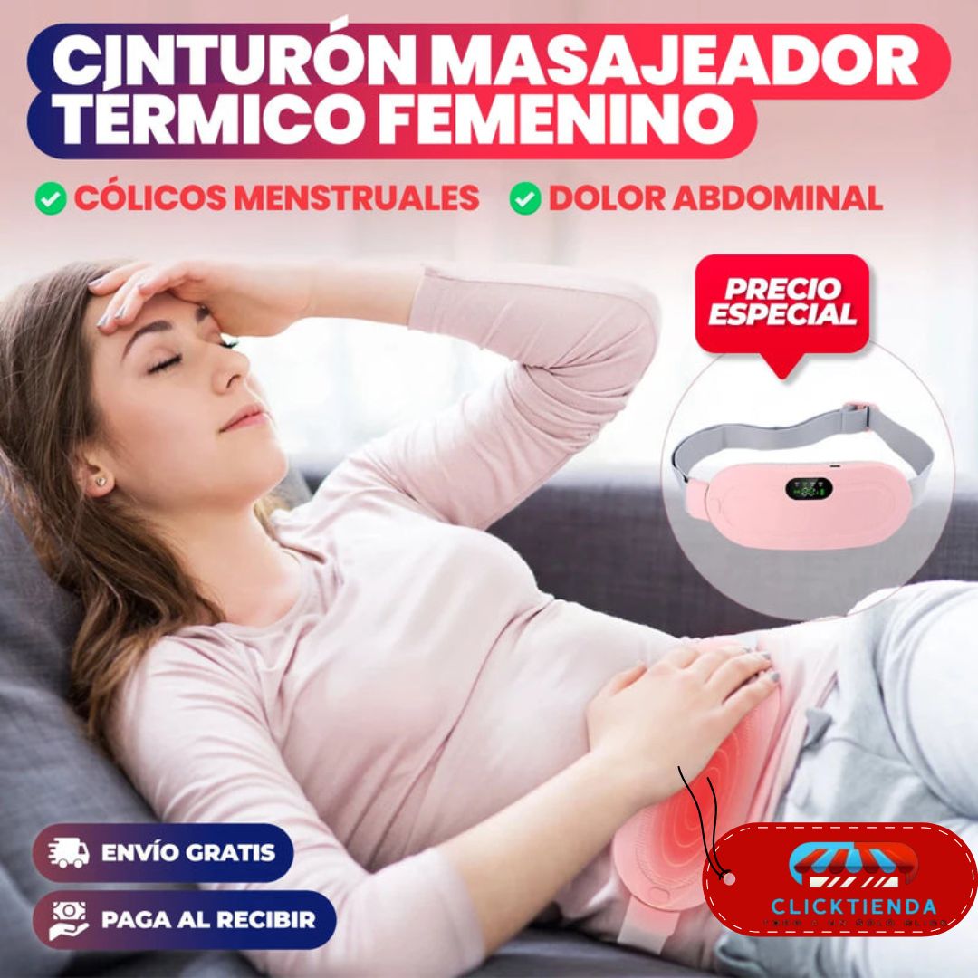 Cinturón Almohadilla Alivia cólicos